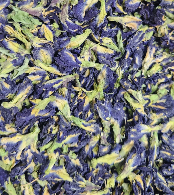 Blue Tea 100% Organic Blue Butterfly Pea Flower Tea Clitori,a Ternatea Herbal Tea/ Blue Drink / NON_GMO