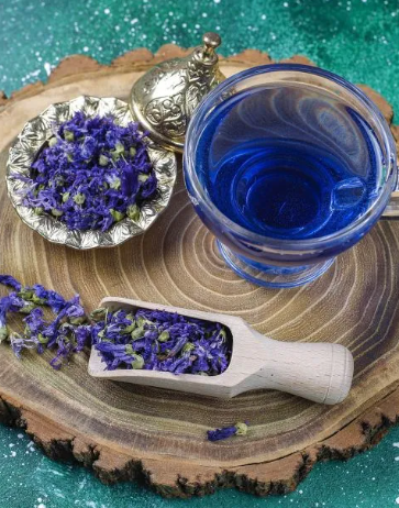 Blue Tea 100% Organic Blue Butterfly Pea Flower Tea Clitori,a Ternatea Herbal Tea/ Blue Drink / NON_GMO