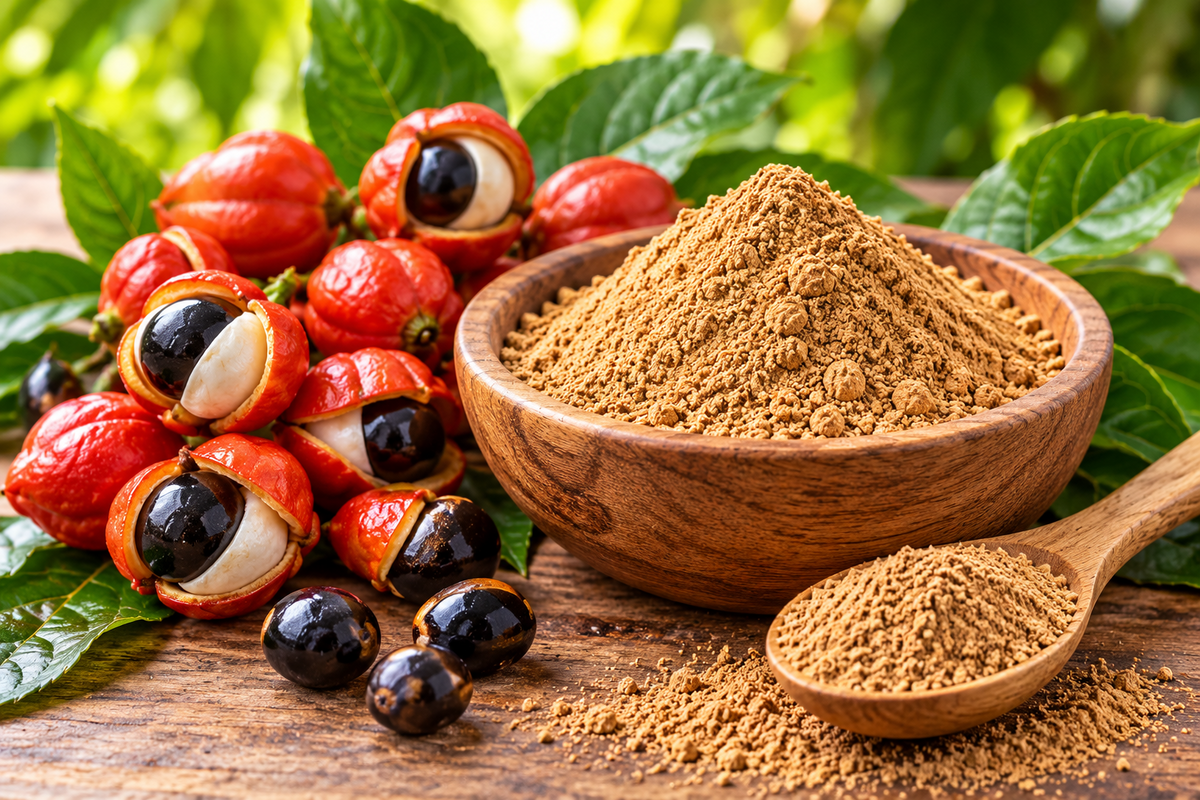 Organic Guarana Seed Powder