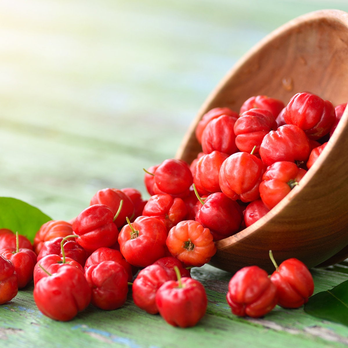 Acerola Extract (25% Vitamin C) Non-GMO, 100 Pure, Kosher, Raw, Non-Fillers, No Additives, Vegan, Bulk